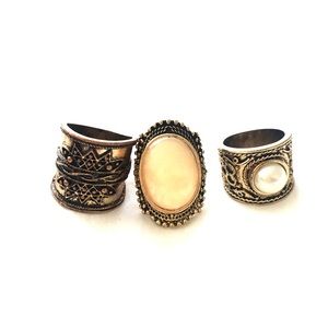 Gold Ring Set